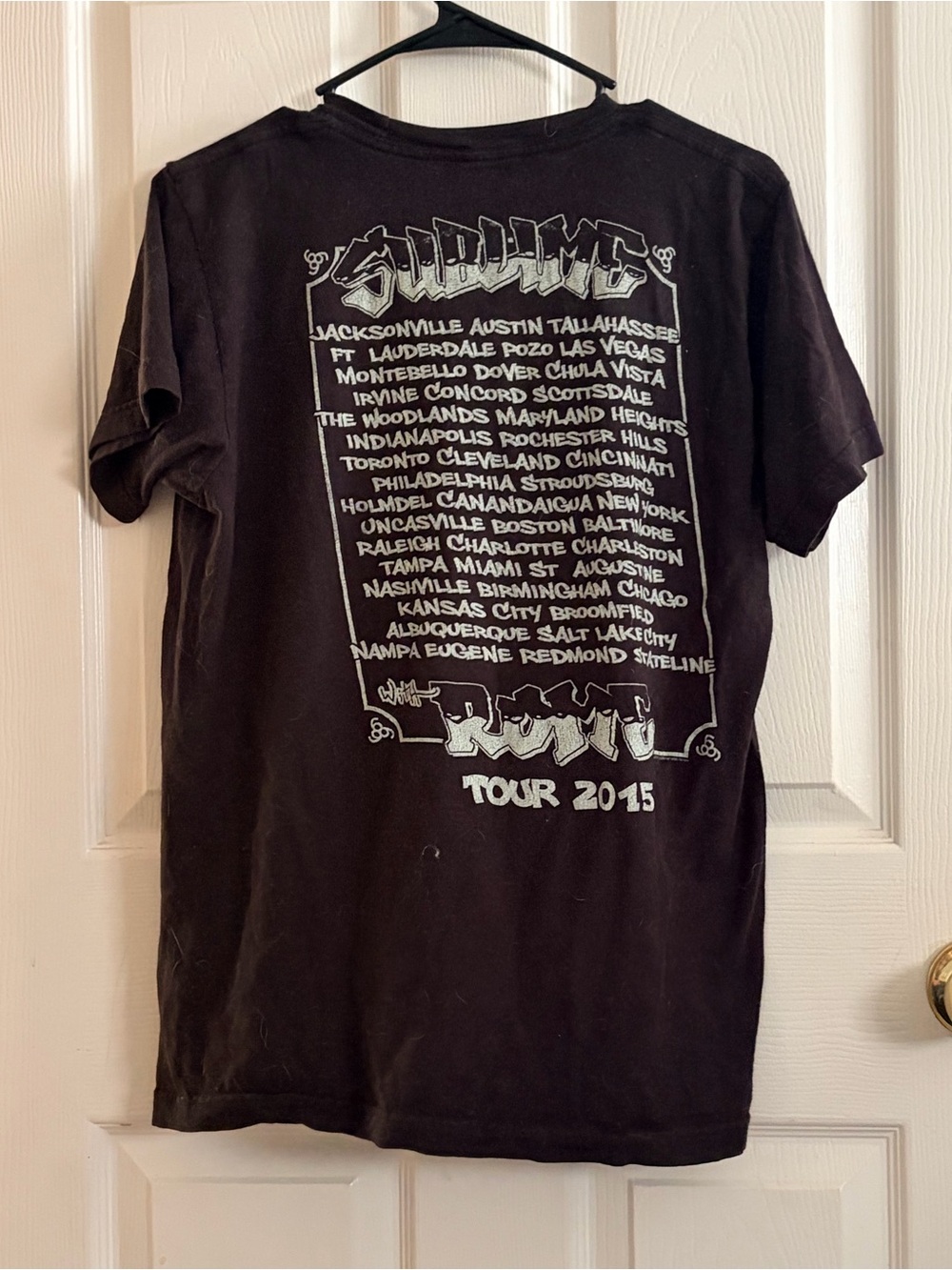 Sublime with Rome 2015 Tour Tee Size M - Picture 3 of 3